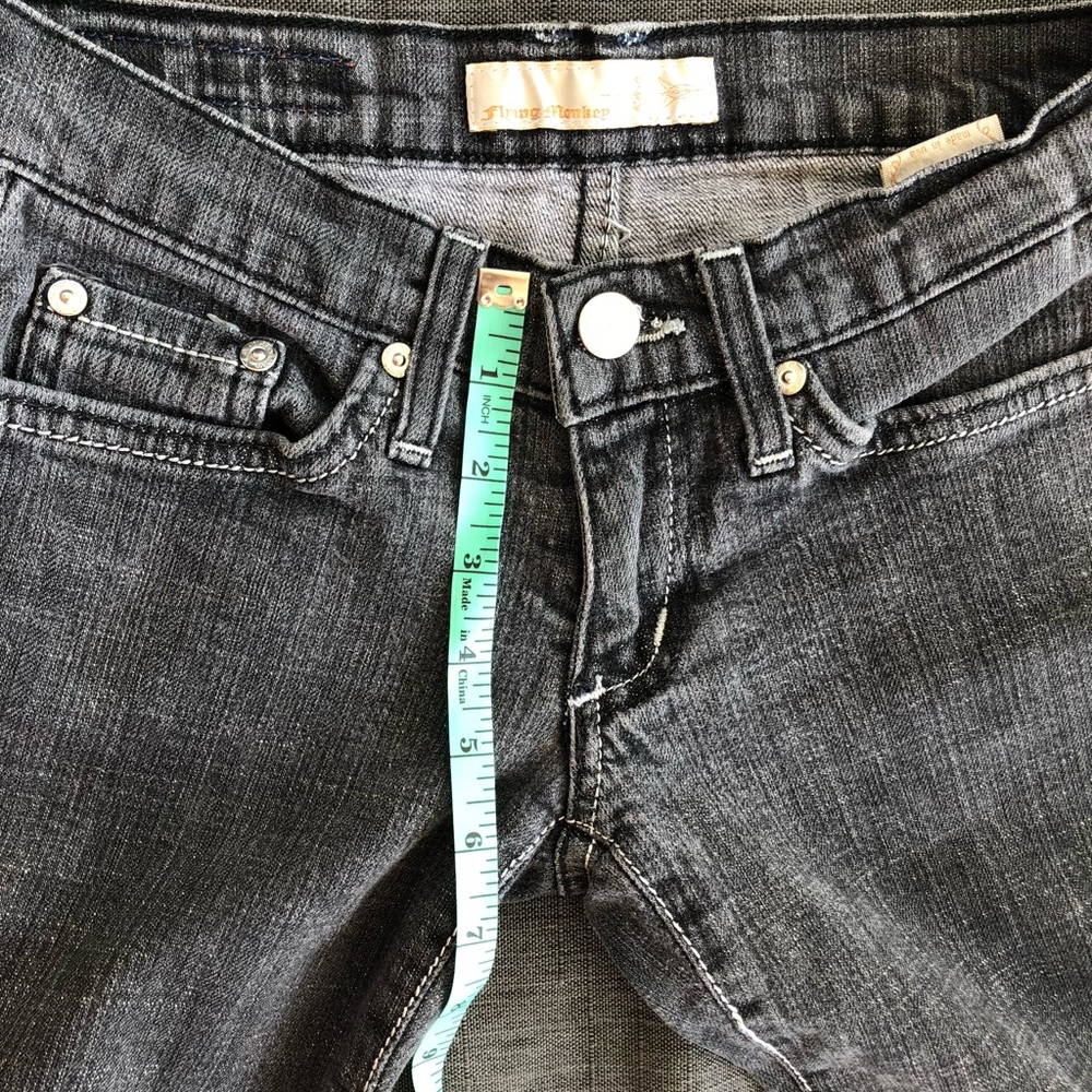 Flying Monkey  Woman’s  Casual Skinny  Denim Jeans B4 - Picture 6 of 8
